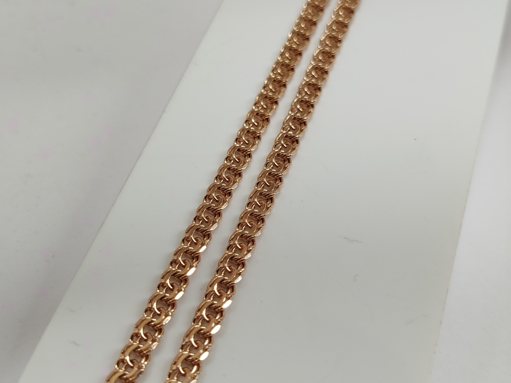 ЦЕПЬ ПОЛНОВЕСНАЯ Бисмарк (Au 585)