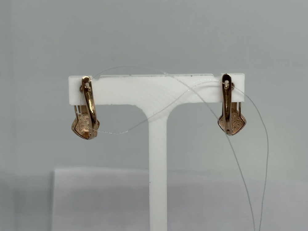 СЕРЬГИ С КАМНЯМИ (Au 585)