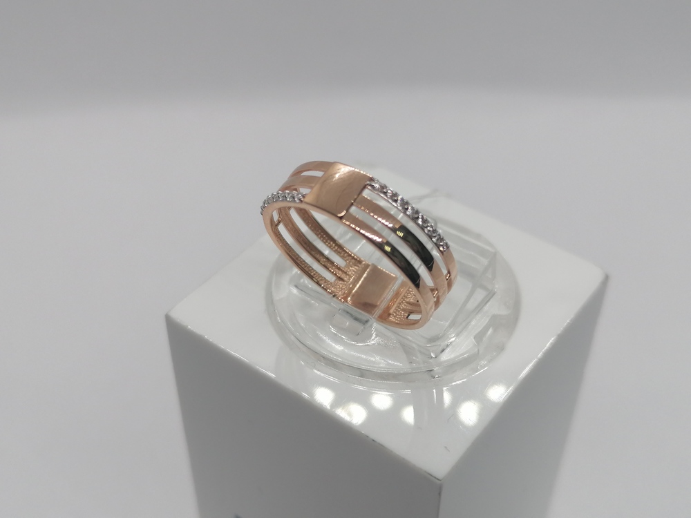 022951-1102 КОЛЬЦО С КАМНЯМИ (Au 585)