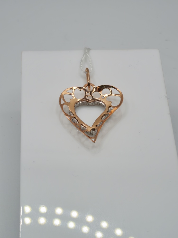 ПОДКМИ585 ПОДВЕСКА С КАМНЯМИ (Au 585)