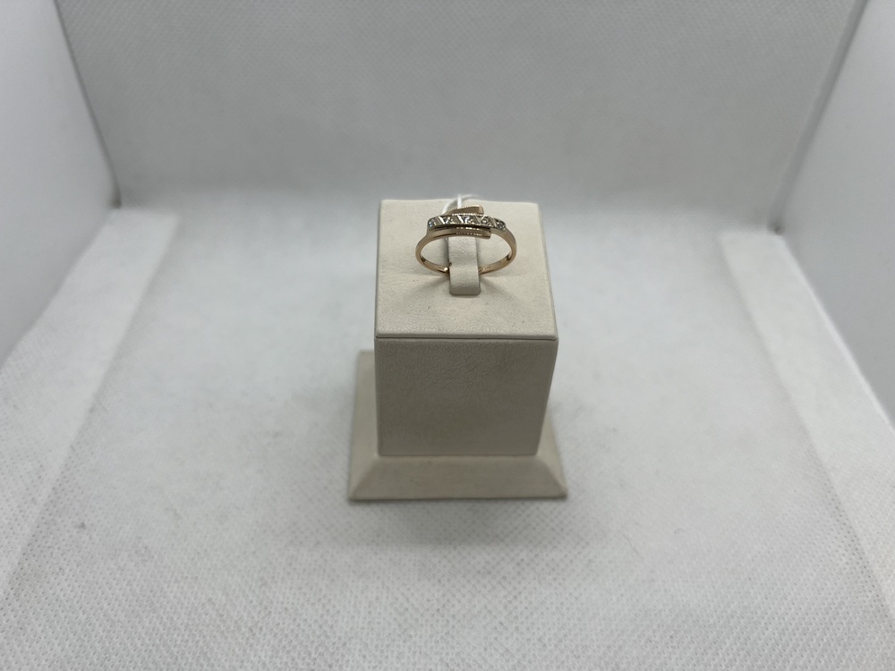 КОЛКМИ585 КОЛЬЦО С КАМНЯМИ (Au 585)
