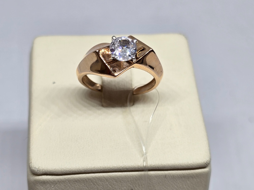 КОЛЬЦО С КАМНЕМ (Au 585)