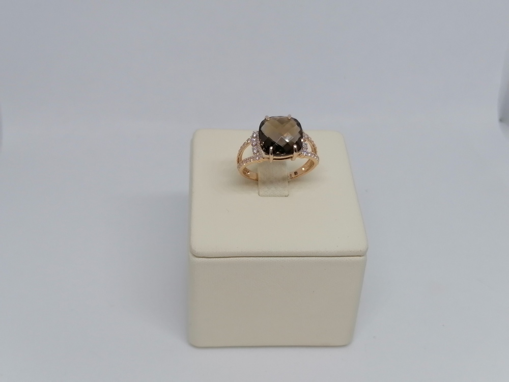 КОЛКМИ585 КОЛЬЦО С КАМНЯМИ (Au 585)