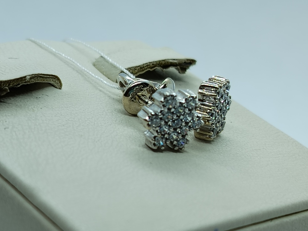 СПУС585 СЕРЬГИ ПУСЕТЫ (Au 585)