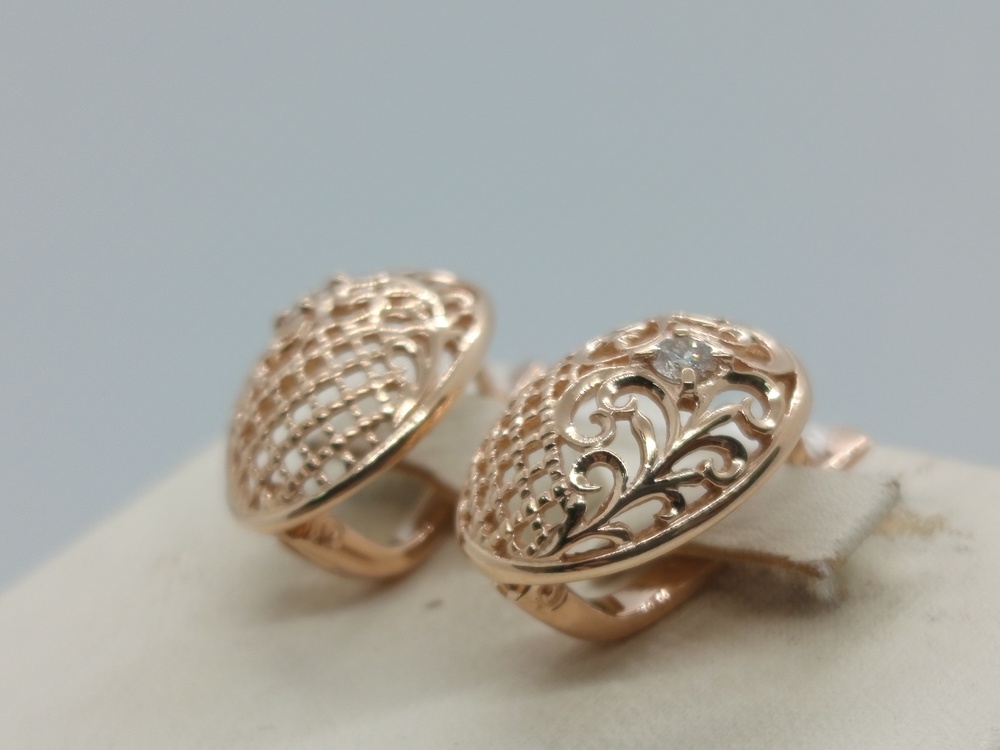 СЕРЬГИ БРИЛЛИАНТ (Au 585)