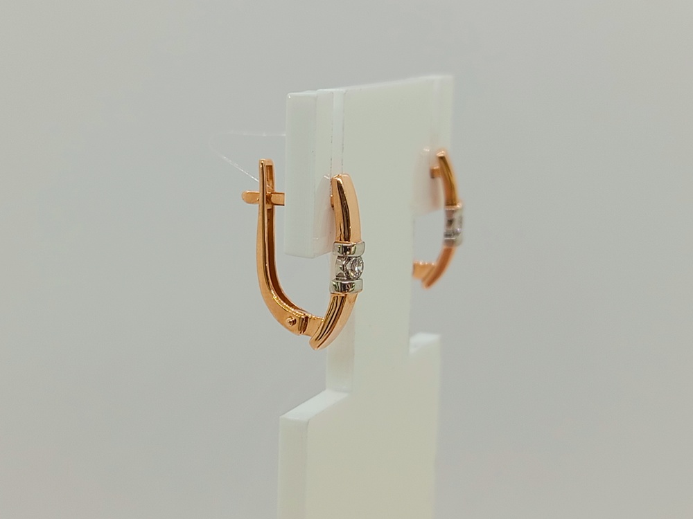 СЕРЬГИ БРИЛЛИАНТ (Au 585)