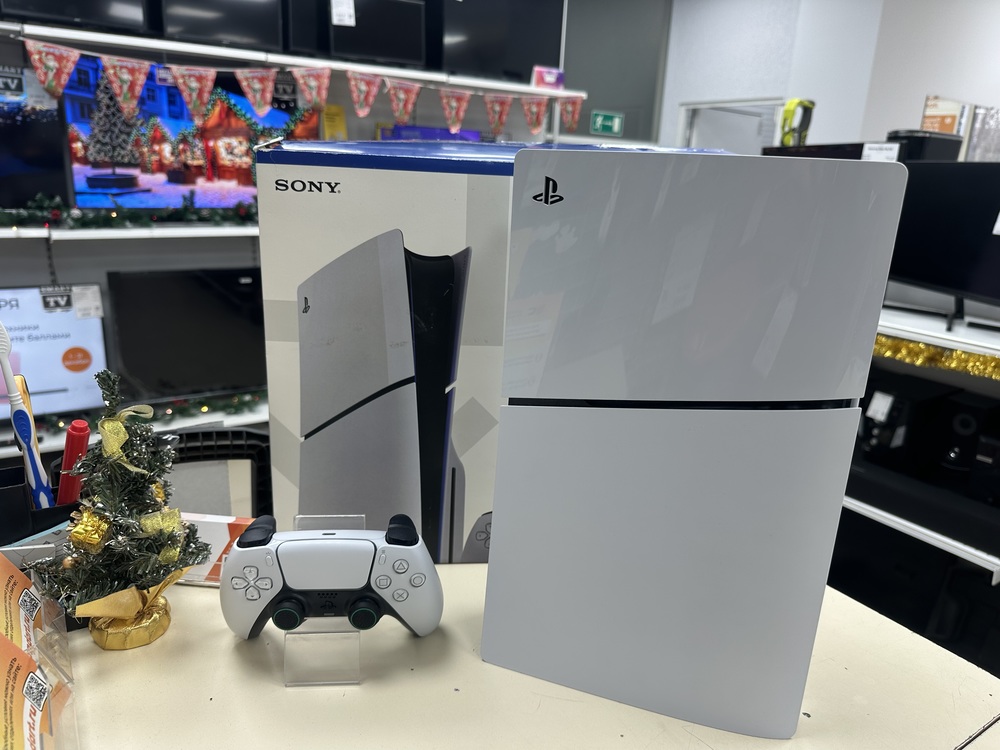 Игровая приставка PlayStation 5 Slim 1TB (С дисководом)