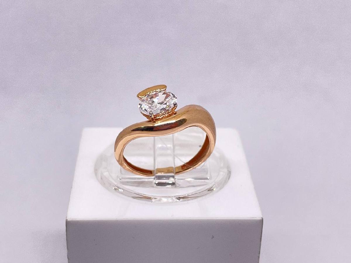 КОЛЬЦО С КАМНЕМ (Au 585)