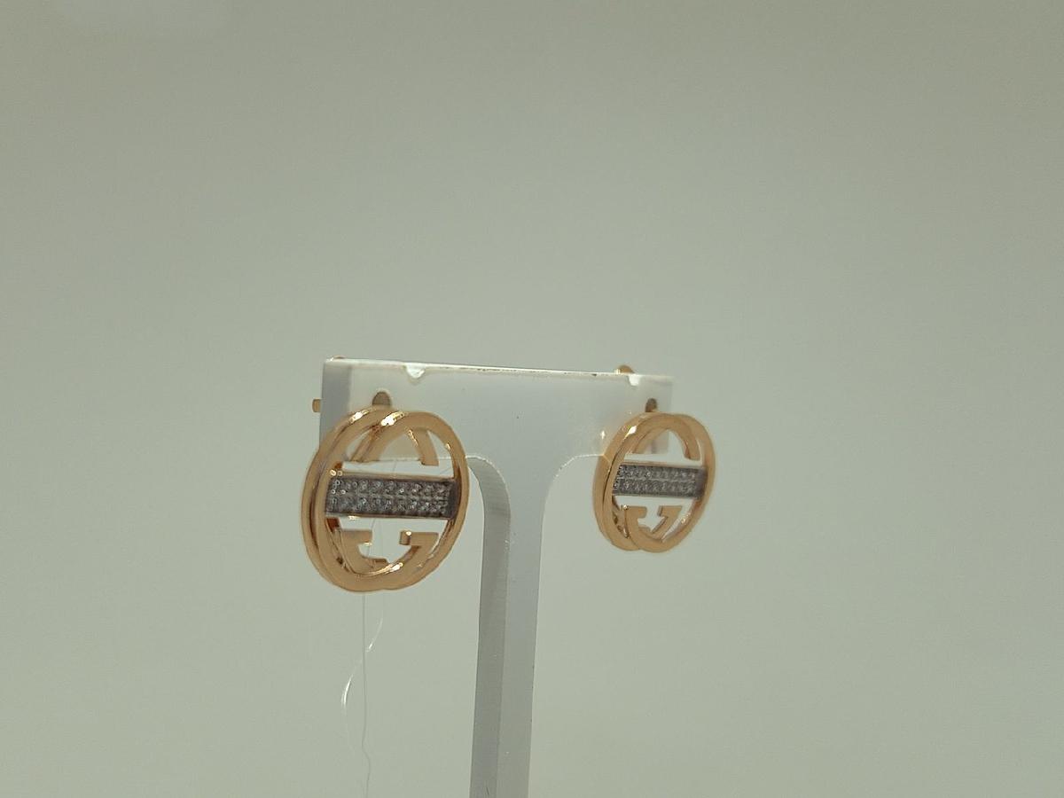 СЕРЬГИ С КАМНЯМИ (Au 585)