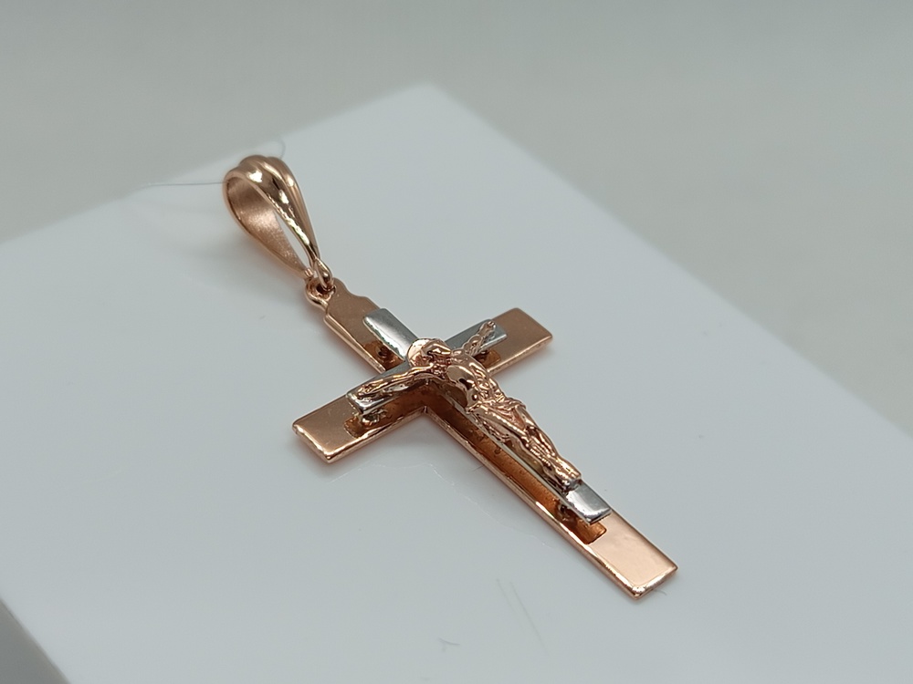 810-00322-10-00-00-00 ПОДВЕСКА КРЕСТ (Au 585)