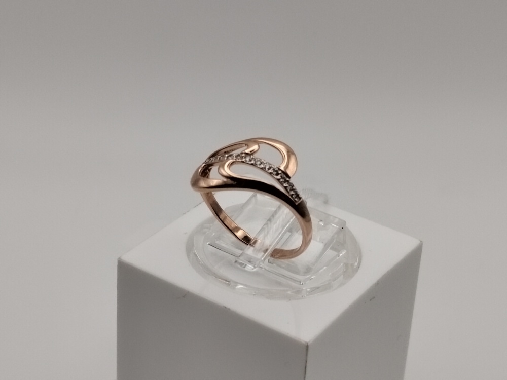 КОЛКМИ585 КОЛЬЦО С КАМНЯМИ (Au 585)