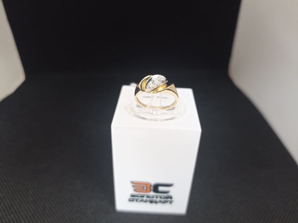 КОЛЬЦО БРИЛЛИАНТ Au 585