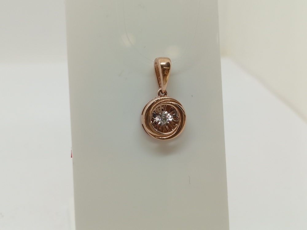 03-11-5743-11-00 ПОДВЕСКА БРИЛЛИАНТ (Au 585)