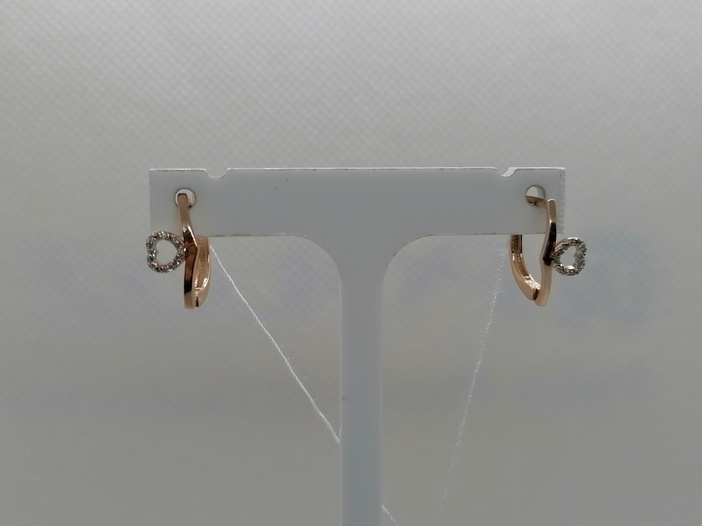 СЕРЬГИ С КАМНЯМИ (Au 585)