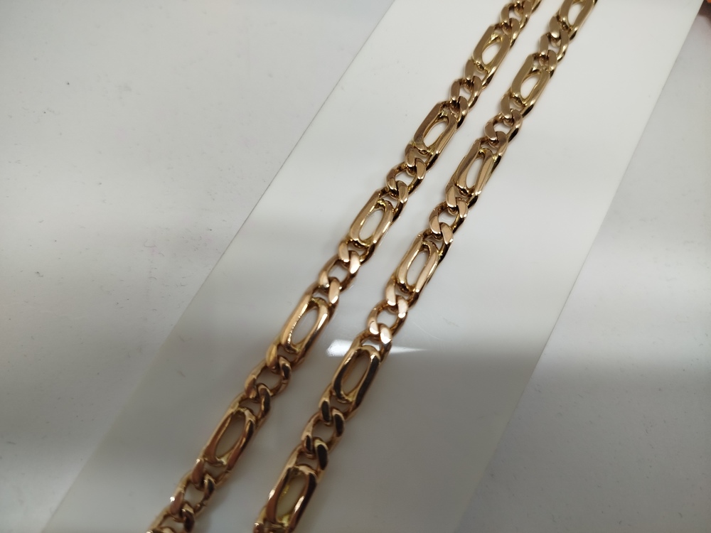 ЦЛФК585 ЦЕПЬ ПОЛНОВЕСНАЯ Фигаро(картье) (Au 585)
