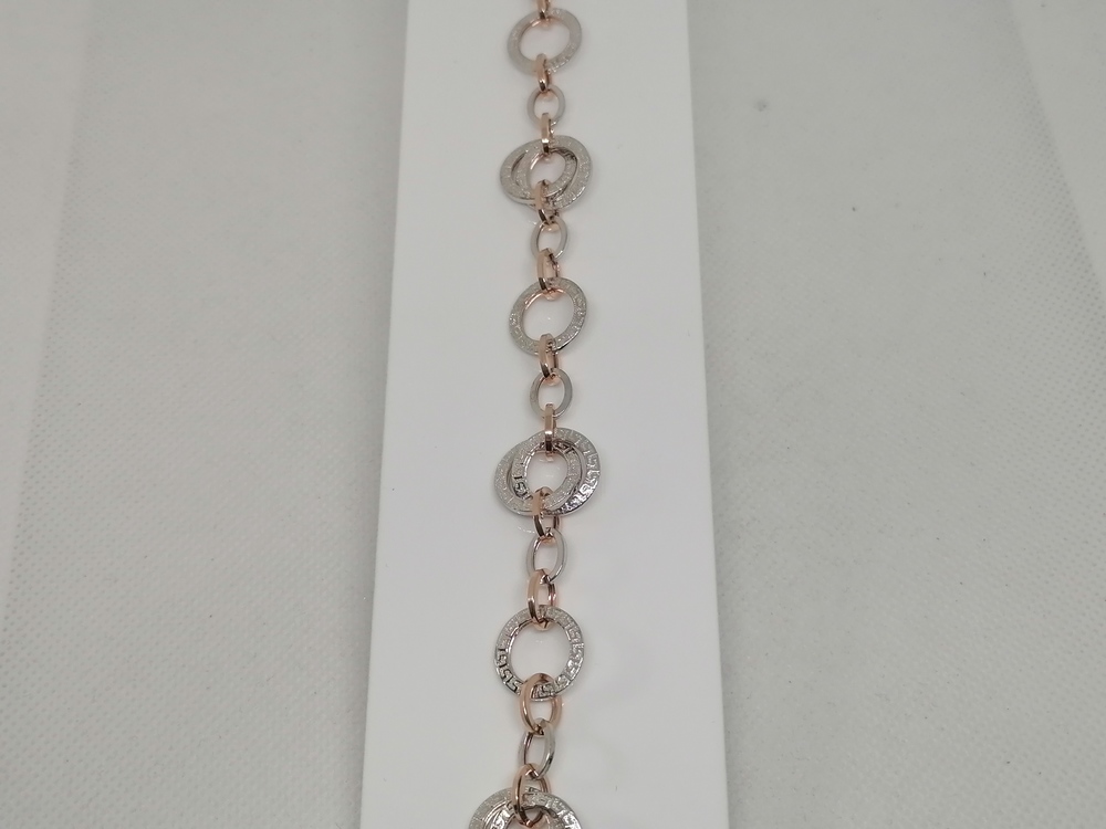 БРАСЛЕТ ПУСТОТЕЛЫЙ Фантазия (Au 585)