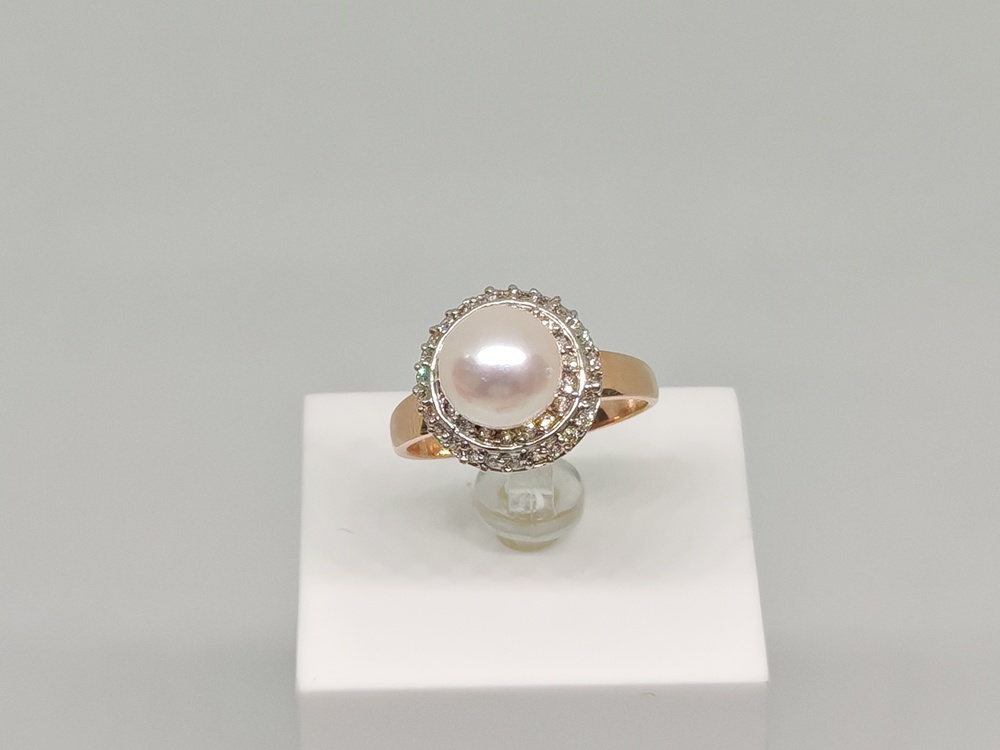 КОЛКМИ585 КОЛЬЦО С КАМНЯМИ (Au 585)