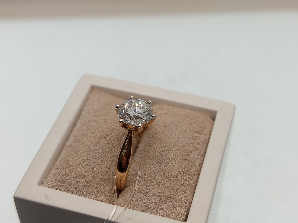 КОЛЬЦО БРИЛЛИАНТ (Au 585)