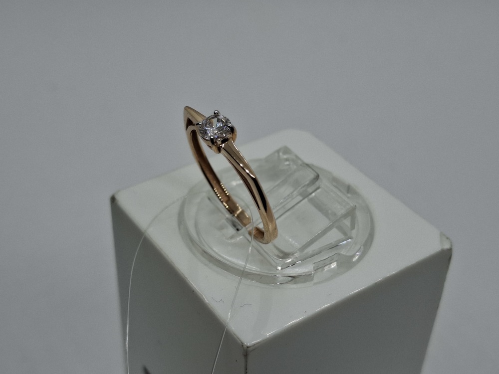 КОЛЬЦО С КАМНЕМ (Au 585)