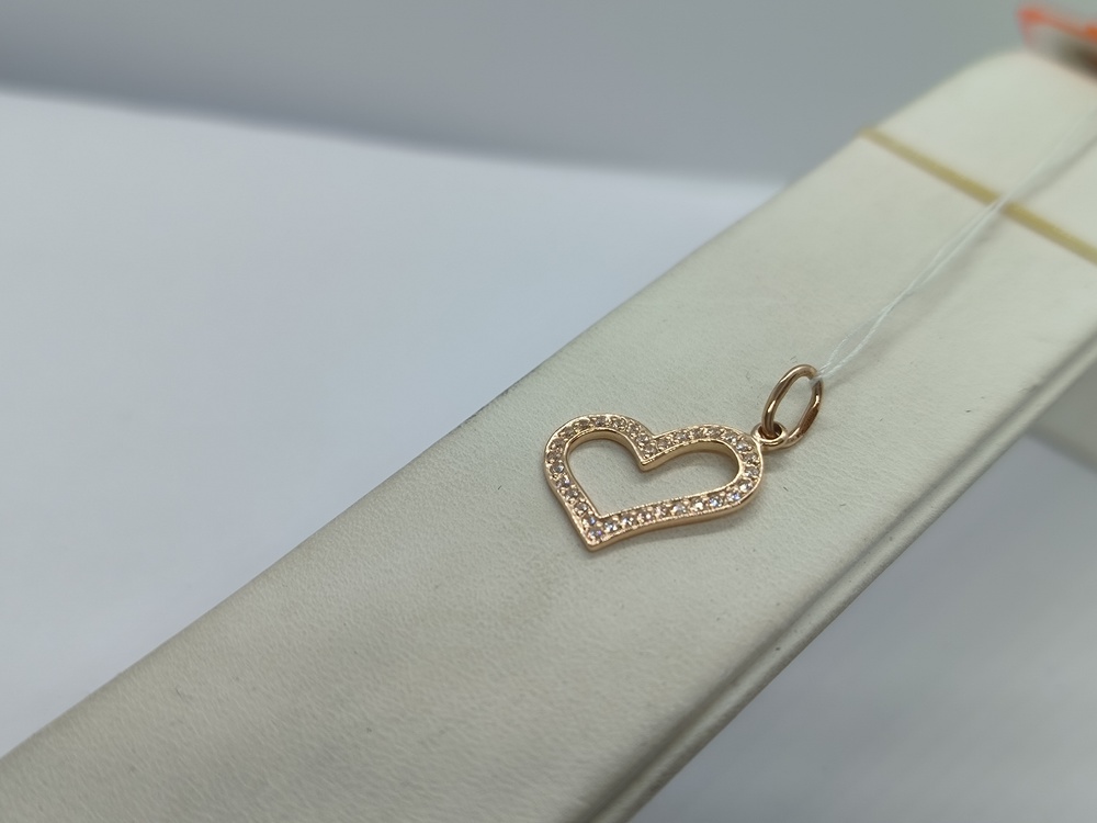 ПОДВЕСКА С КАМНЯМИ (Au 585)