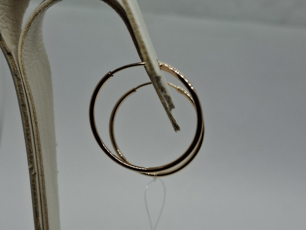 СЕРЬГИ КОНГО без камня (Au 585)