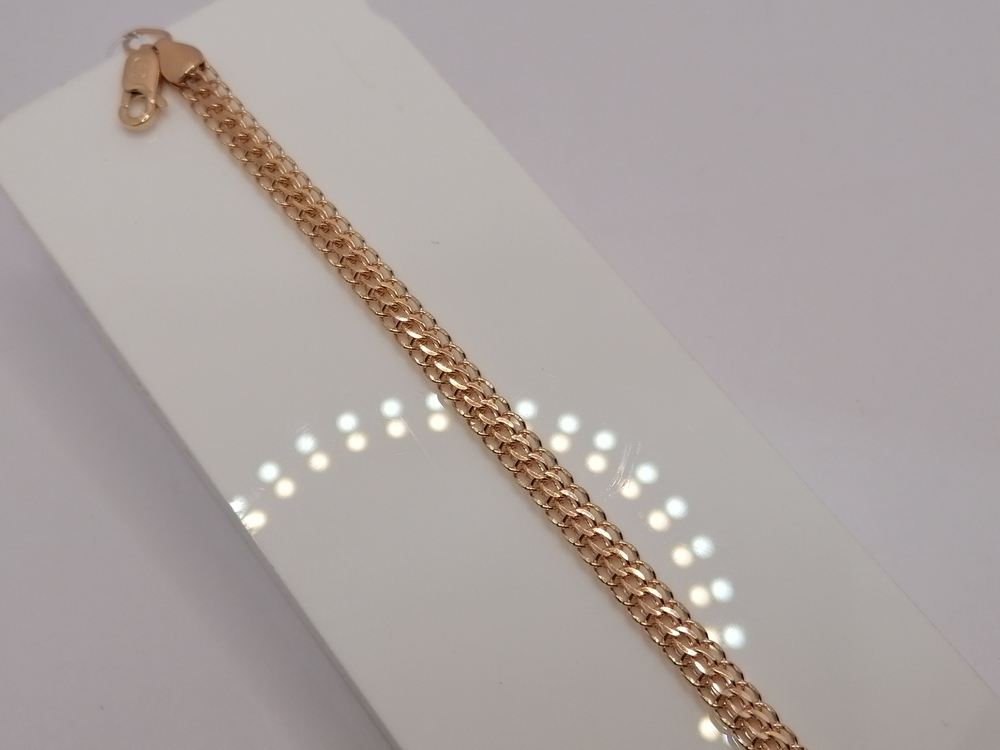 БРАСЛЕТ ПОЛНОВЕСНЫЙ Итальянка (Au 585)