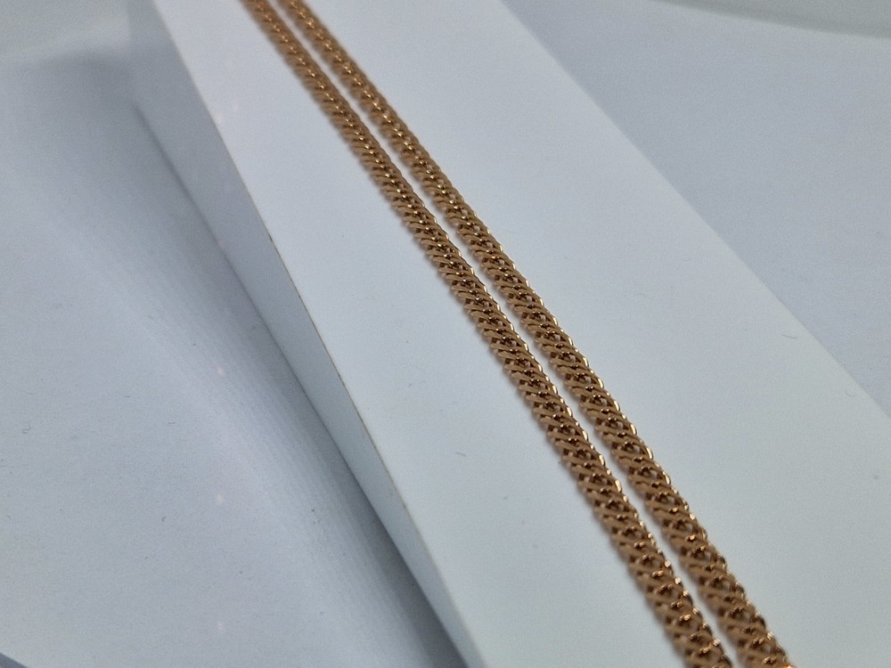 ЦЛР2585 ЦЕПЬ ПОЛНОВЕСНАЯ Ромб двойной (Au 585)