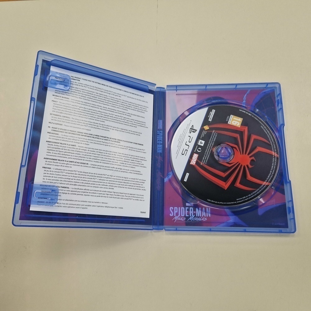 Игра  Playstation 5 Spider Man Miles Morales