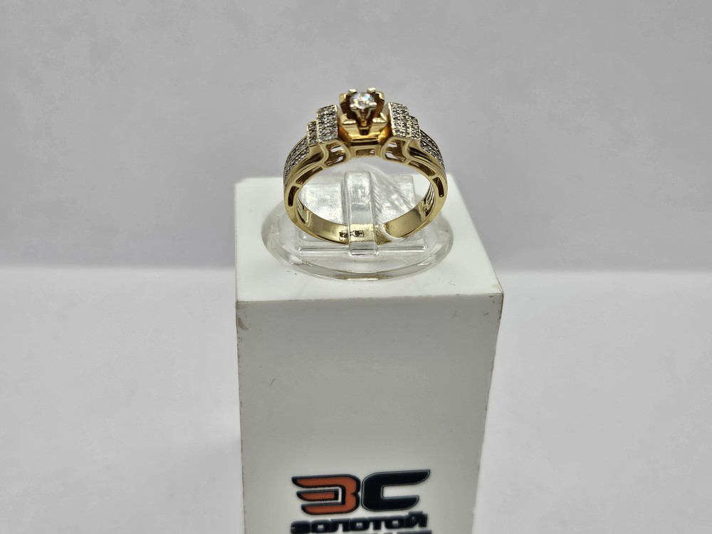 КОЛЬЦО БРИЛЛИАНТ Au 585