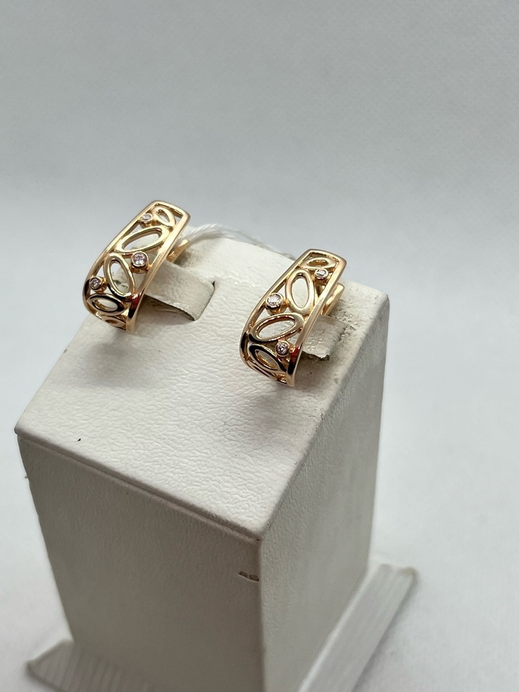 СЕРЬГИ С КАМНЯМИ (Au 585)