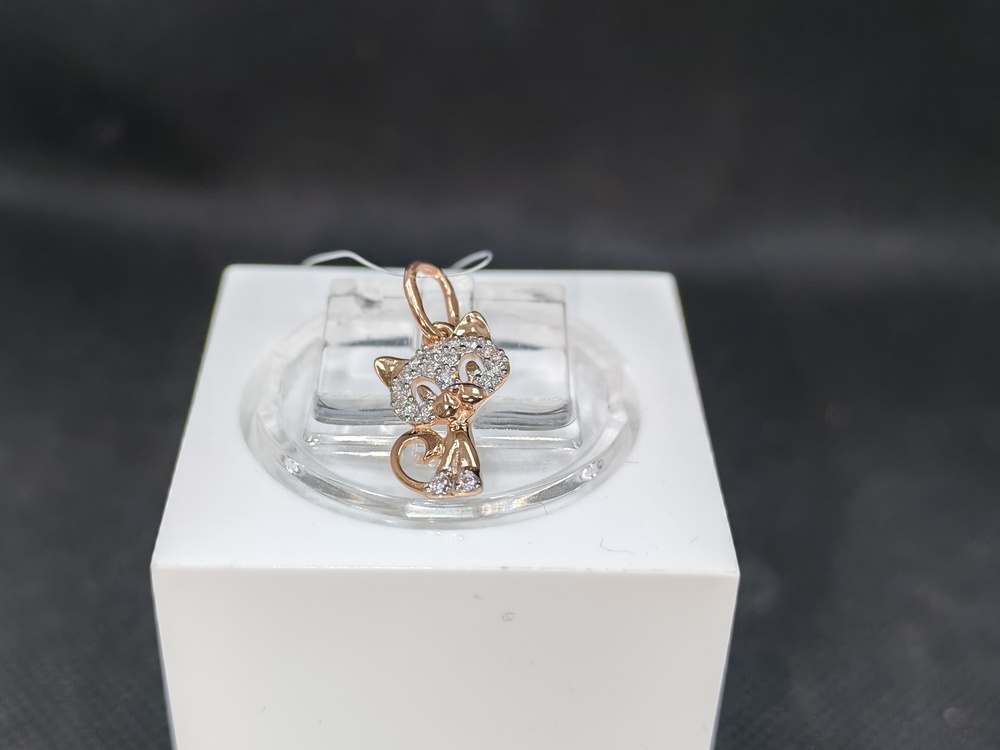 ПОДВЕСКА С КАМНЯМИ (Au 585)