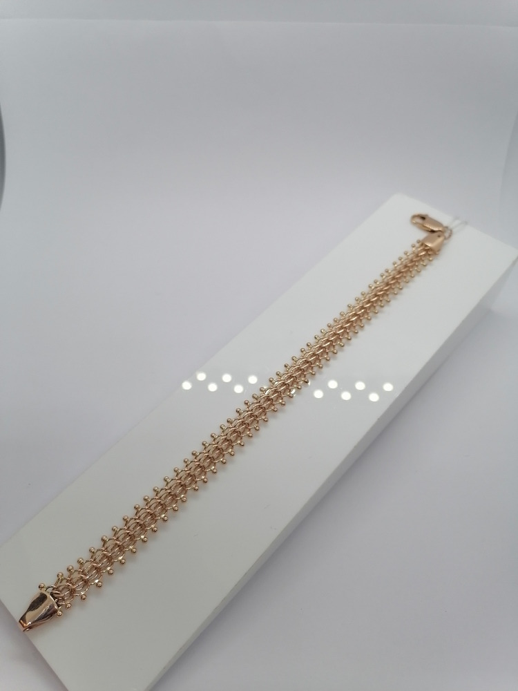 БРАСЛЕТ ПОЛНОВЕСНЫЙ Фантазия Au 585