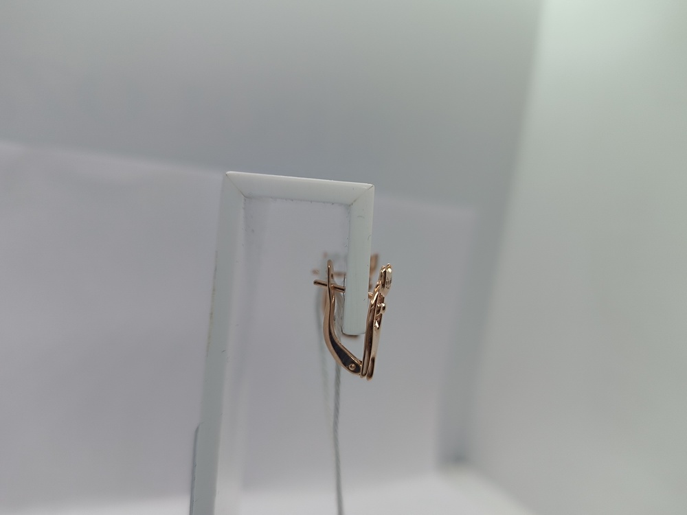 СКМИ585 СЕРЬГИ С КАМНЯМИ (Au 585)