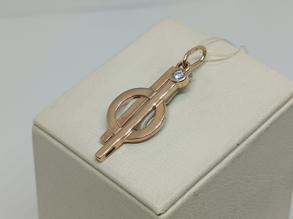 50205 ПОДВЕСКА БЕЗ КАМНЯ (Au 585)