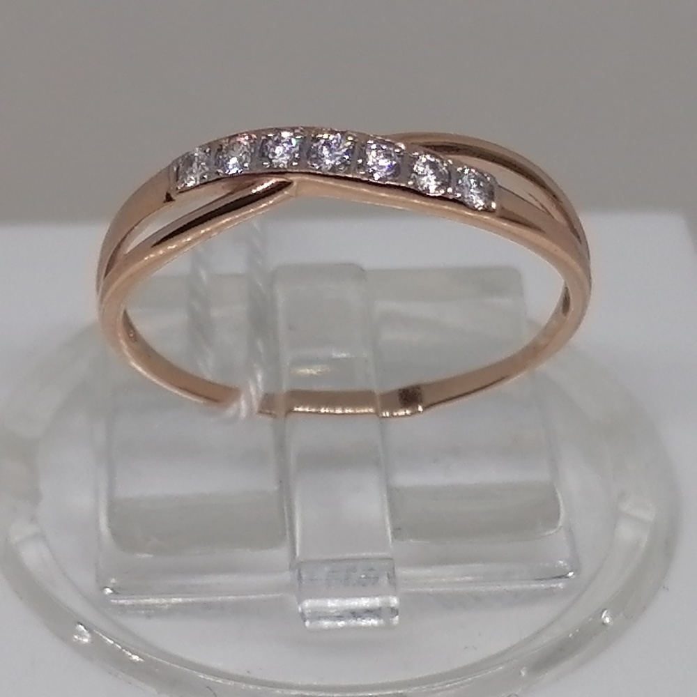 КОЛКМИ585 КОЛЬЦО С КАМНЯМИ (Au 585)