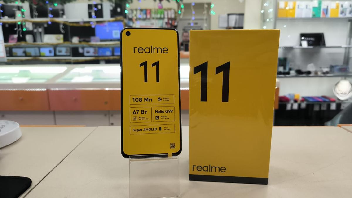 Смартфон Realme 11 8/256 4400032213793 в Волгограде - купить в интернет- магазине ювелирных украшений и дисконт техники «Золотой Стандарт»