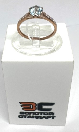 КОЛКМИ375 КОЛЬЦО С КАМНЯМИ (Au 375)