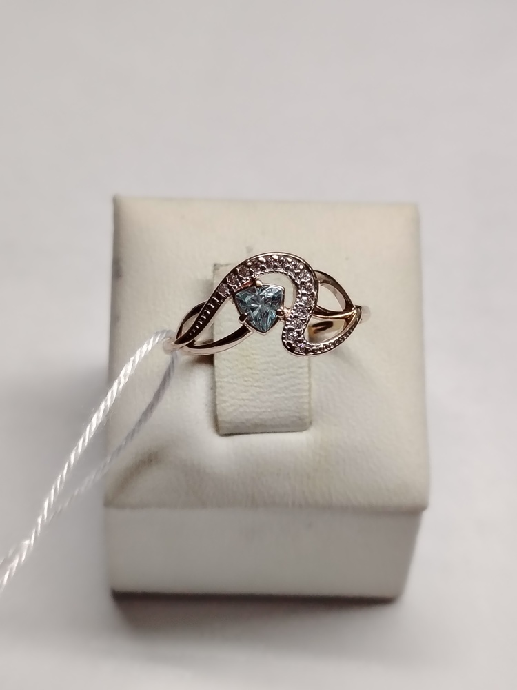 КОЛКМИ585 КОЛЬЦО С КАМНЯМИ (Au 585)