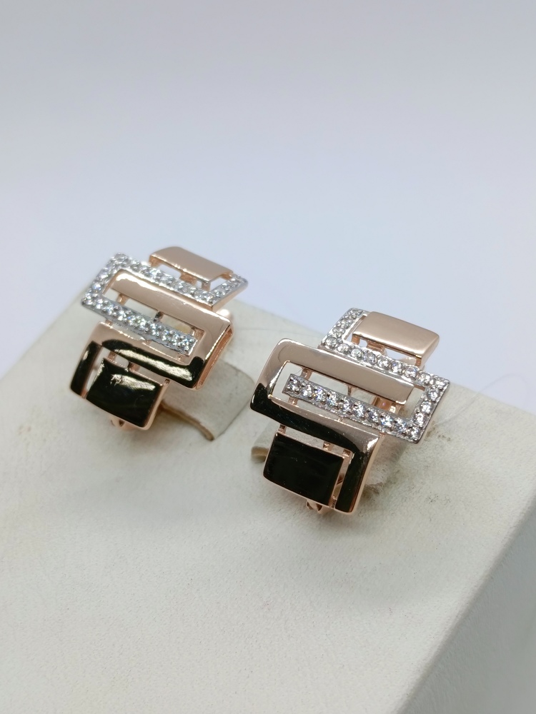 СЕРЬГИ С КАМНЯМИ (Au 585)