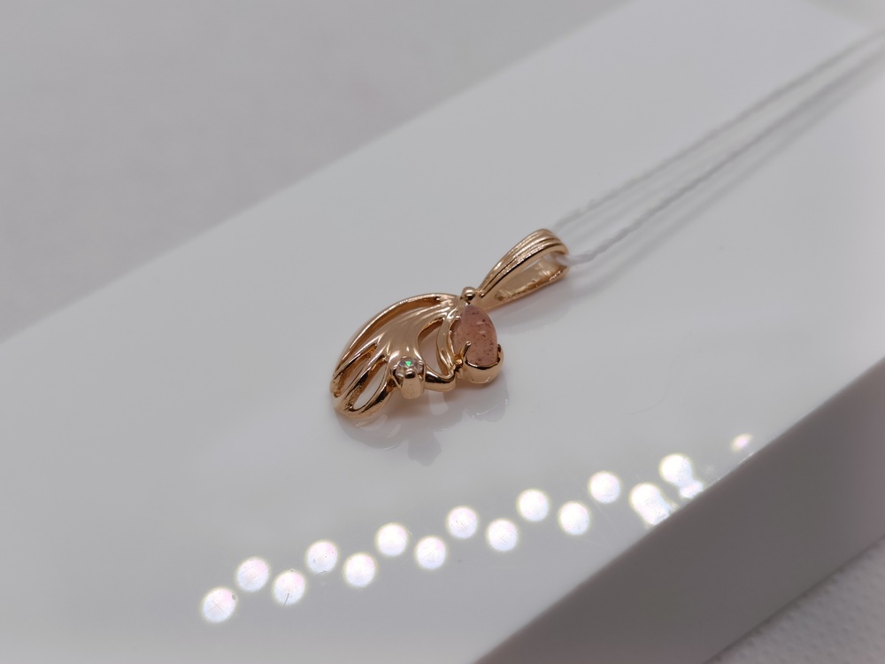 ПОДВЕСКА С КАМНЯМИ (Au 585)