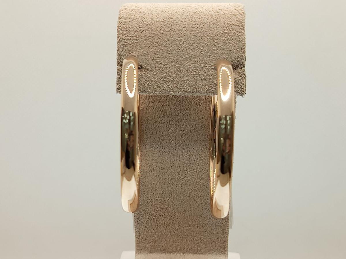 СЕРЬГИ КОНГО широкие (Au 585)