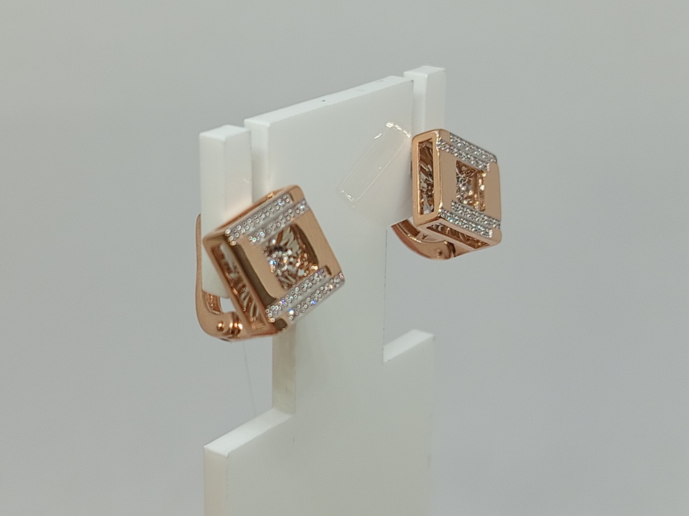 СЕРЬГИ БРИЛЛИАНТ (Au 585)