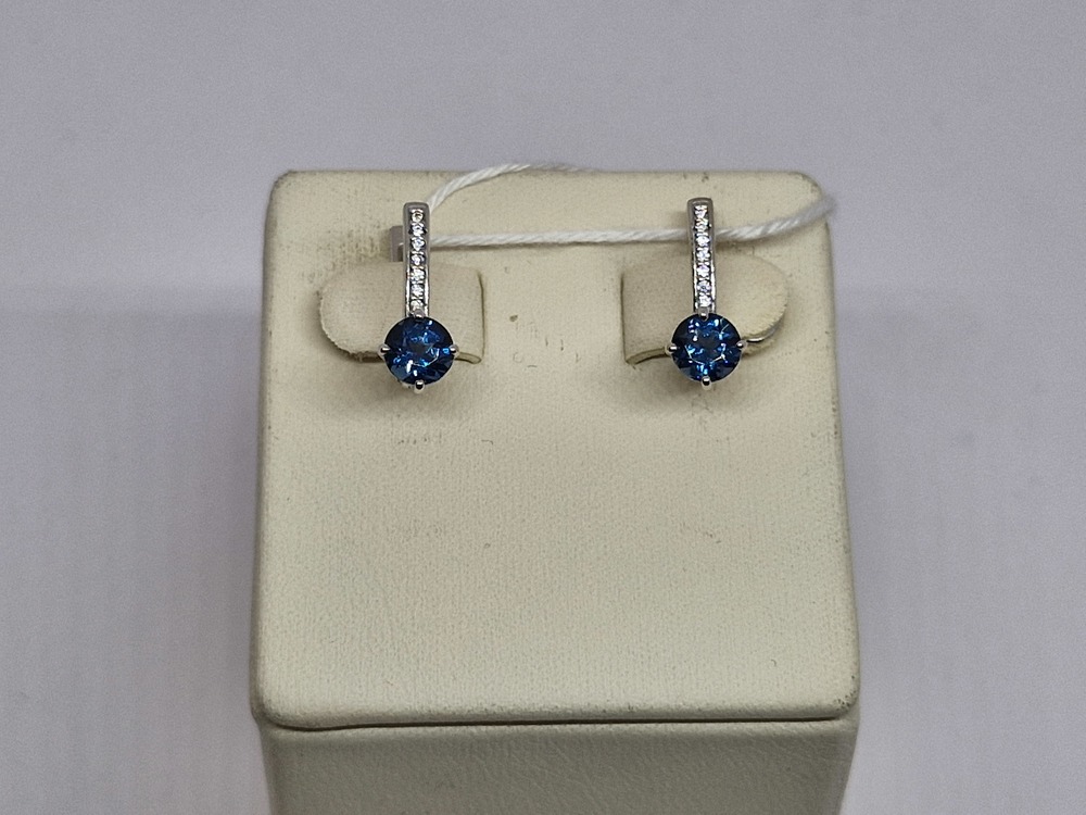 СЕРЬГИ С КАМНЯМИ (Au 585)