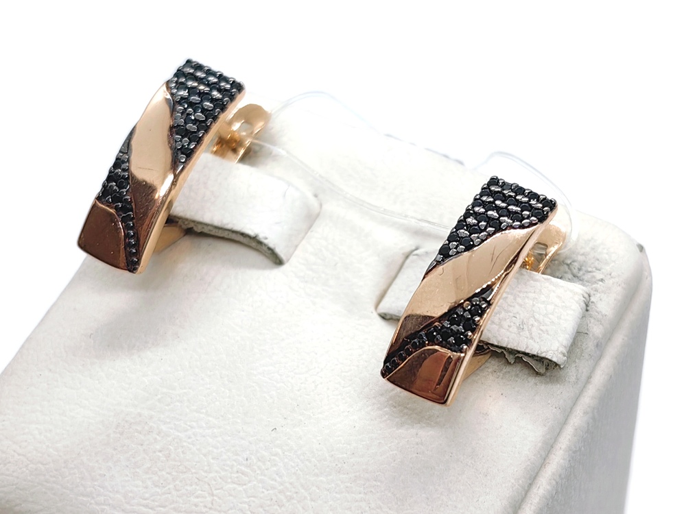 СЕРЬГИ С КАМНЯМИ (Au 585)