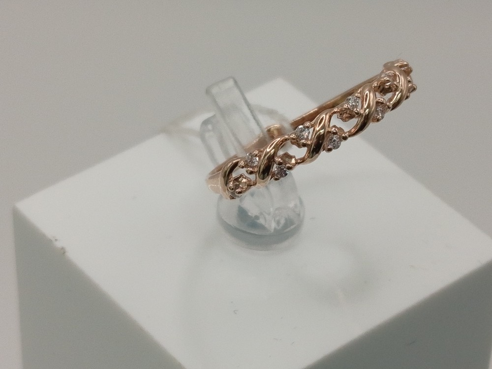 КОЛКМИ585 КОЛЬЦО С КАМНЯМИ (Au 585)