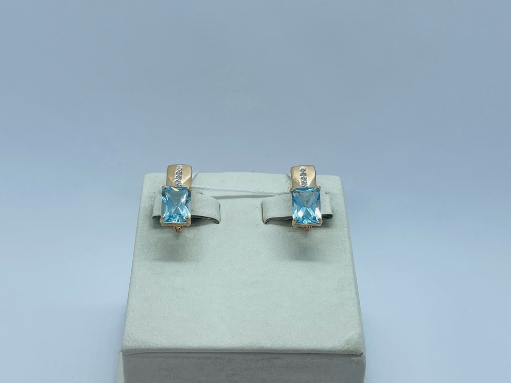 СЕРЬГИ БРИЛЛИАНТ (Au 585)