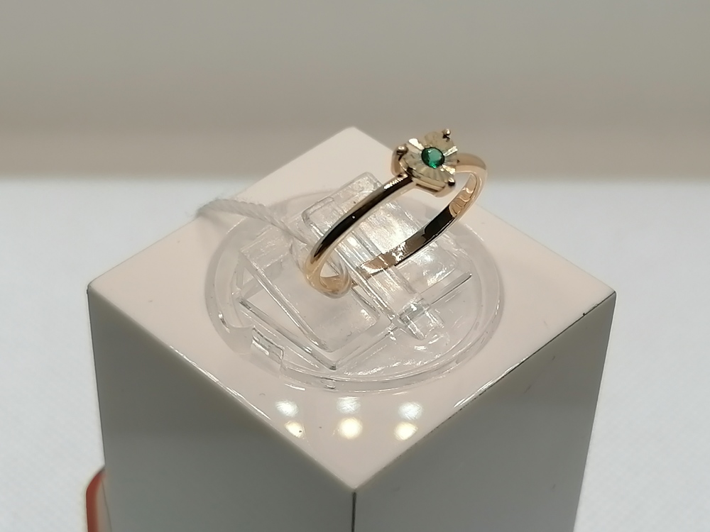 КОЛЬЦО С КАМНЕМ (Au 585)