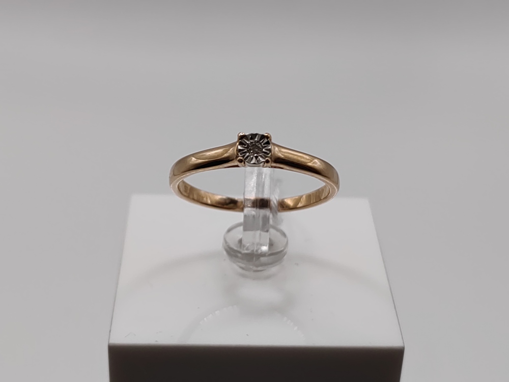 КОЛЬЦО БРИЛЛИАНТ Au 585