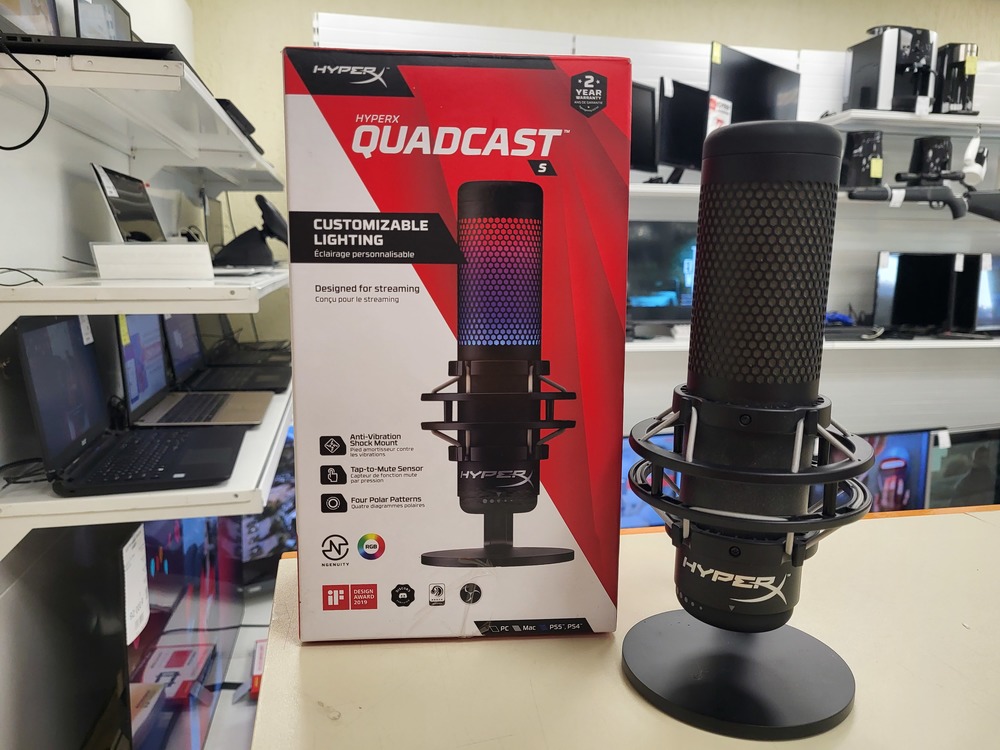 Микрофон Hyperx QuadCast S