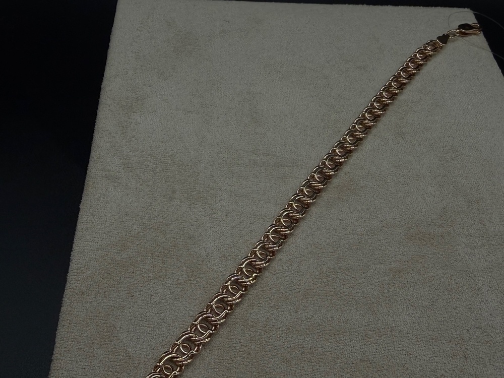 БРАСЛЕТ ПОЛНОВЕСНЫЙ Бисмарк (Au 585)